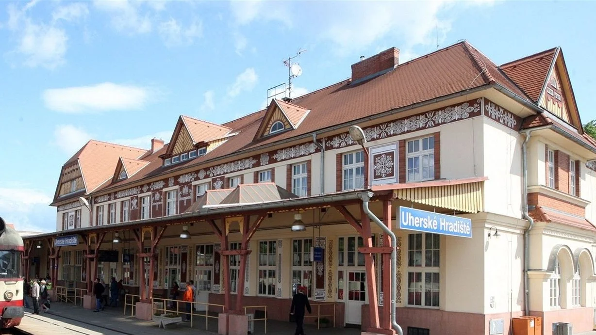 Vlakové nádraží v Uherském Hradišti